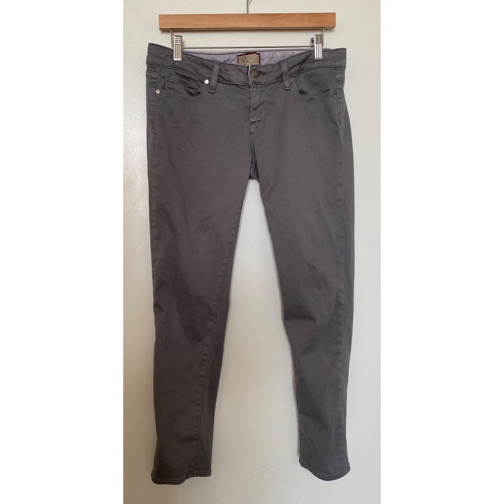 Paige Premium Denim Women's Roxbury Crop, Gray, Size 29